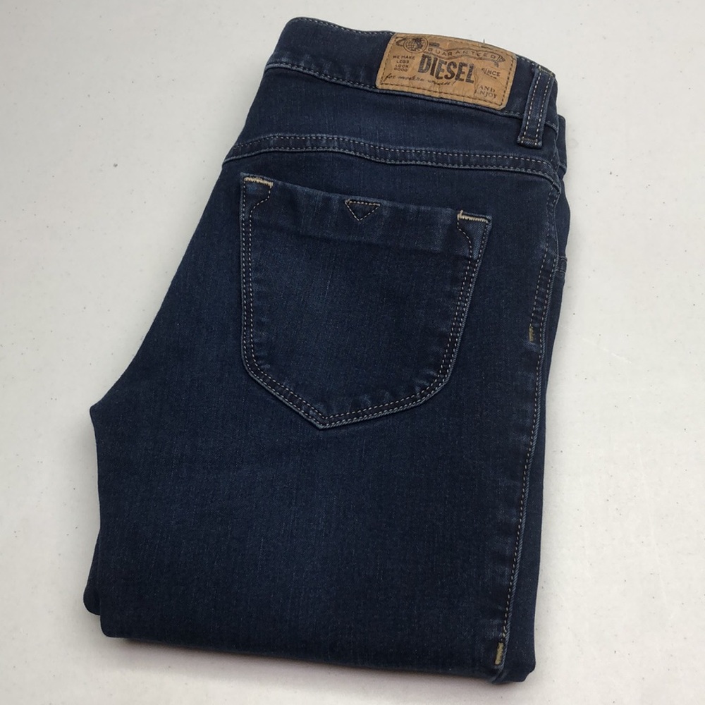DIESEL LIVIER SUPER SLIM JEGGING LOW WAIST JEANS 26x26 ⭐️